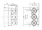 Πιστοποίηση IEC συνδετήρων μπαταριών απόδειξης 144H 50mm2 EV αφής