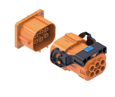 Neopower 6-pin υψηλής τάσης 1000V 35A Συνδέτης ισχύος και σήματος αυτοκινήτου με προστασία 360°